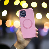 BABY PINK MAGSAFE SILICON CASE